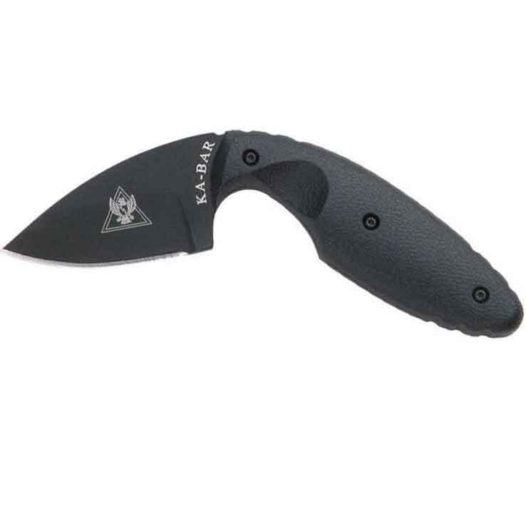 Ka-Bar TDI Personal Defense 2.31 inch Fixed Blade Knife - Black Ka-Bar TDI Personal Defense 2.31 inch Fixed Blade Knife - Black