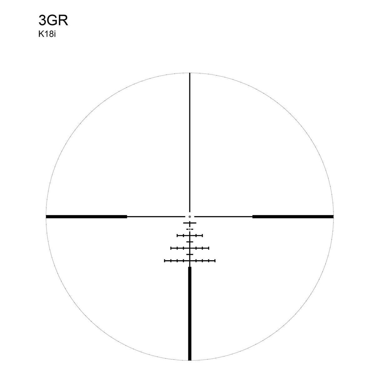 Kahles K18i 1-8x 24mm Rifle Scope - 3GR - Black Kahles K18i 1-8x 24mm Rifle Scope - 3GR - Black