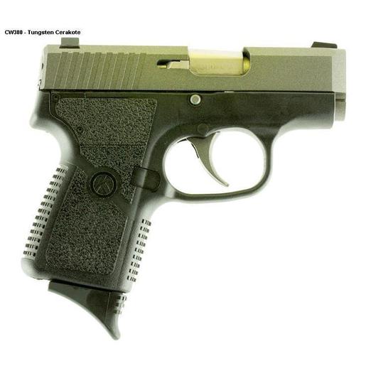 Kahr CW 380 Auto (ACP) 2.58in Tungsten Green Cerakote Pistol - 6+1 Rounds - Green - Kahr Arms