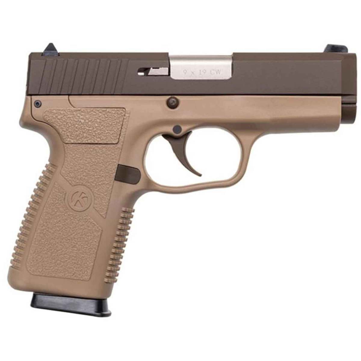 Kahr CW 380 Auto (ACP) 2.58in Kryptek Highlander Pistol - 6+1 Rounds - Tan Kahr CW 380 Auto (ACP) 2.58in Kryptek Highlander Pistol - 6+1 Rounds - Tan