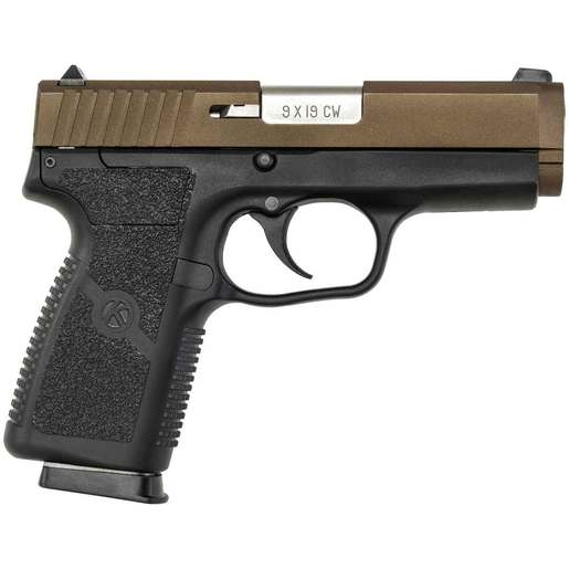 Kahr CW9 9mm Luger 3.6in Burnt Bronze Pistol - 7 Rounds - California Compliant image