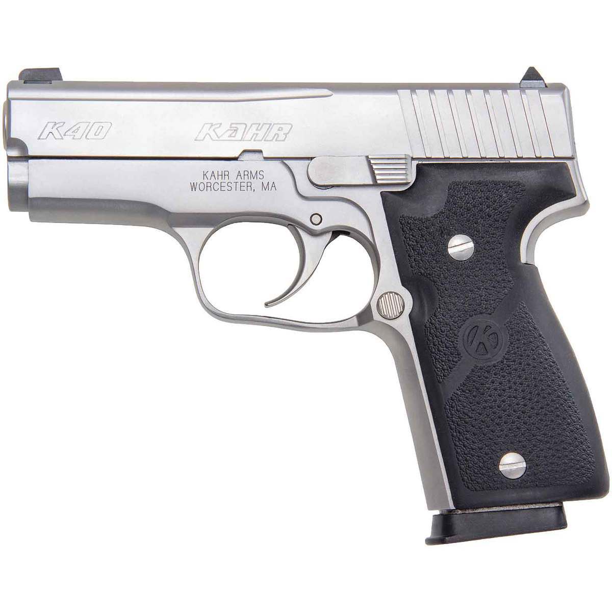 Kahr K Series 40 S&W 3.5in Matte Stainless Pistol - 6+1 Rounds Kahr K Series 40 S&W 3.5in Matte Stainless Pistol - 6+1 Rounds