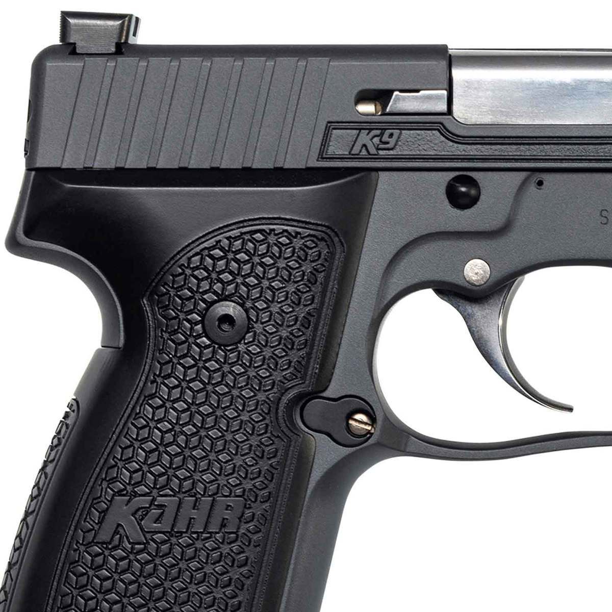 Kahr K9 25th Anniversay Hogue Grip 9mm Luger 3.5in Sniper Gray Pistol - 7+1 Rounds Kahr K9 25th Anniversay Hogue Grip 9mm Luger 3.5in Sniper Gray Pistol - 7+1 Rounds