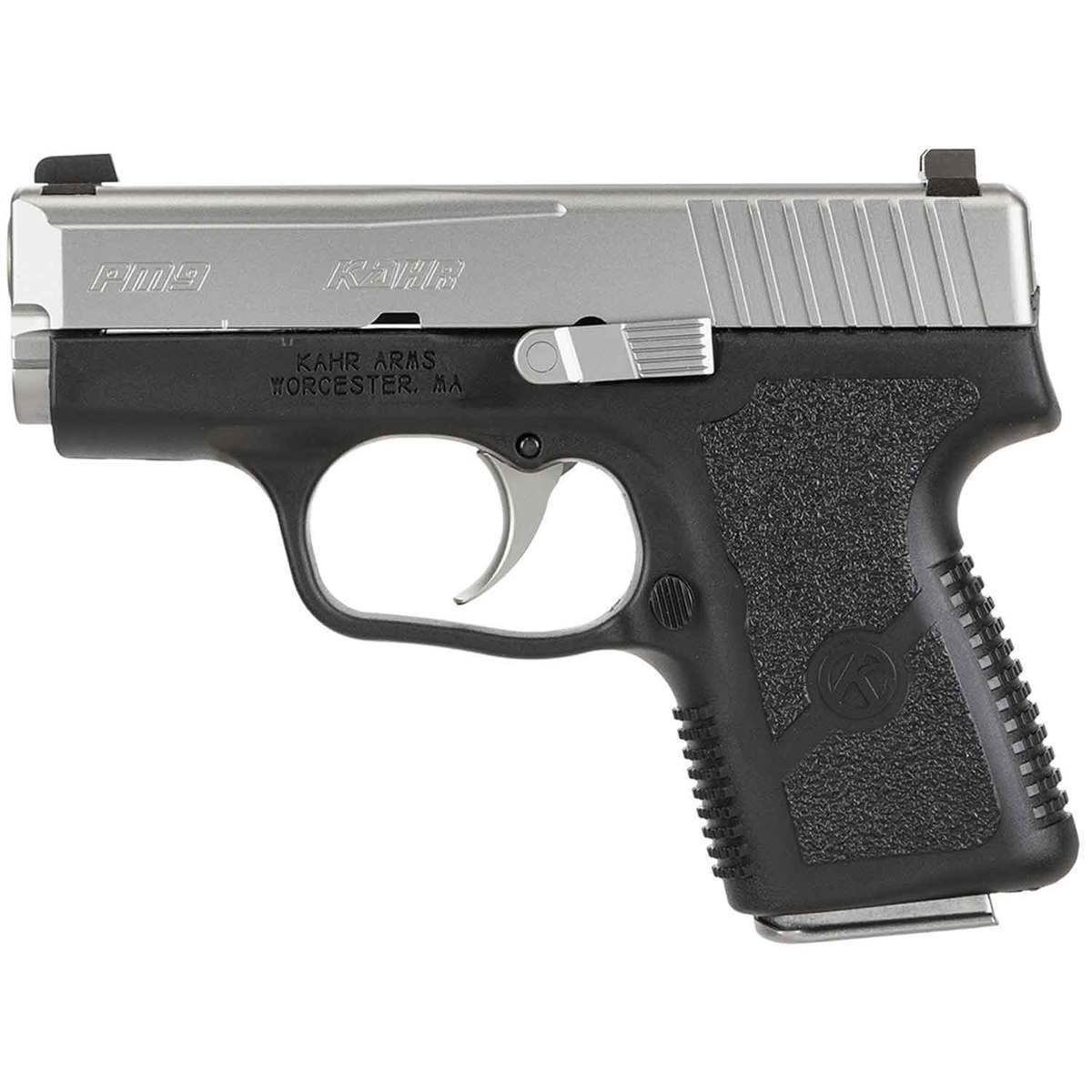 Kahr PM Series w/ Tritium Night Sights 9mm Luger 3.1in Matte Stainless Steel Pistol - 7+1 Rounds Kahr PM Series w/ Tritium Night Sights 9mm Luger 3.1in Matte Stainless Steel Pistol - 7+1 Rounds