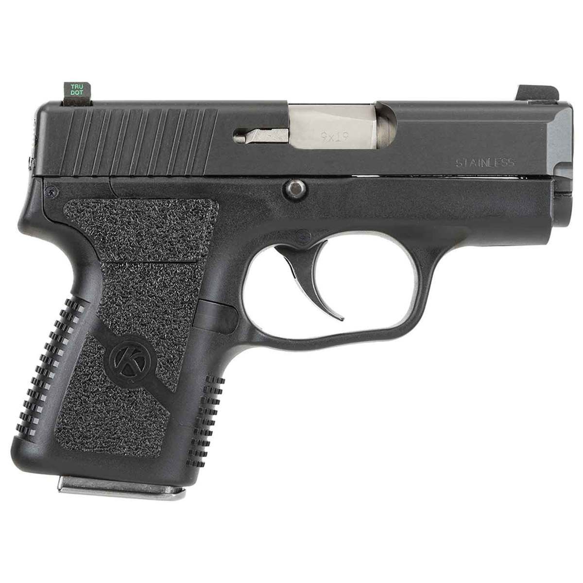 Kahr PM Series w/Tritium Night Sights 9mm Luger 3.1in Matte Black Pistol - 6+1 Rounds - CA Compliant Kahr PM Series w/Tritium Night Sights 9mm Luger 3.1in Matte Black Pistol - 6+1 Rounds - CA Compliant