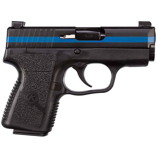 Kahr PM9 Thin Blue Line Edition With Night Sights 9mm Luger 3in Black Pistol - 7+1 Rounds image