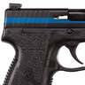 Kahr PM9 Thin Blue Line Edition With Night Sights 9mm Luger 3in Black Pistol - 7+1 Rounds