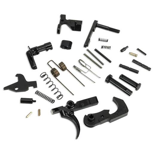 KAK Industry AR-15 Lower Parts Kit - Red Bag - Black