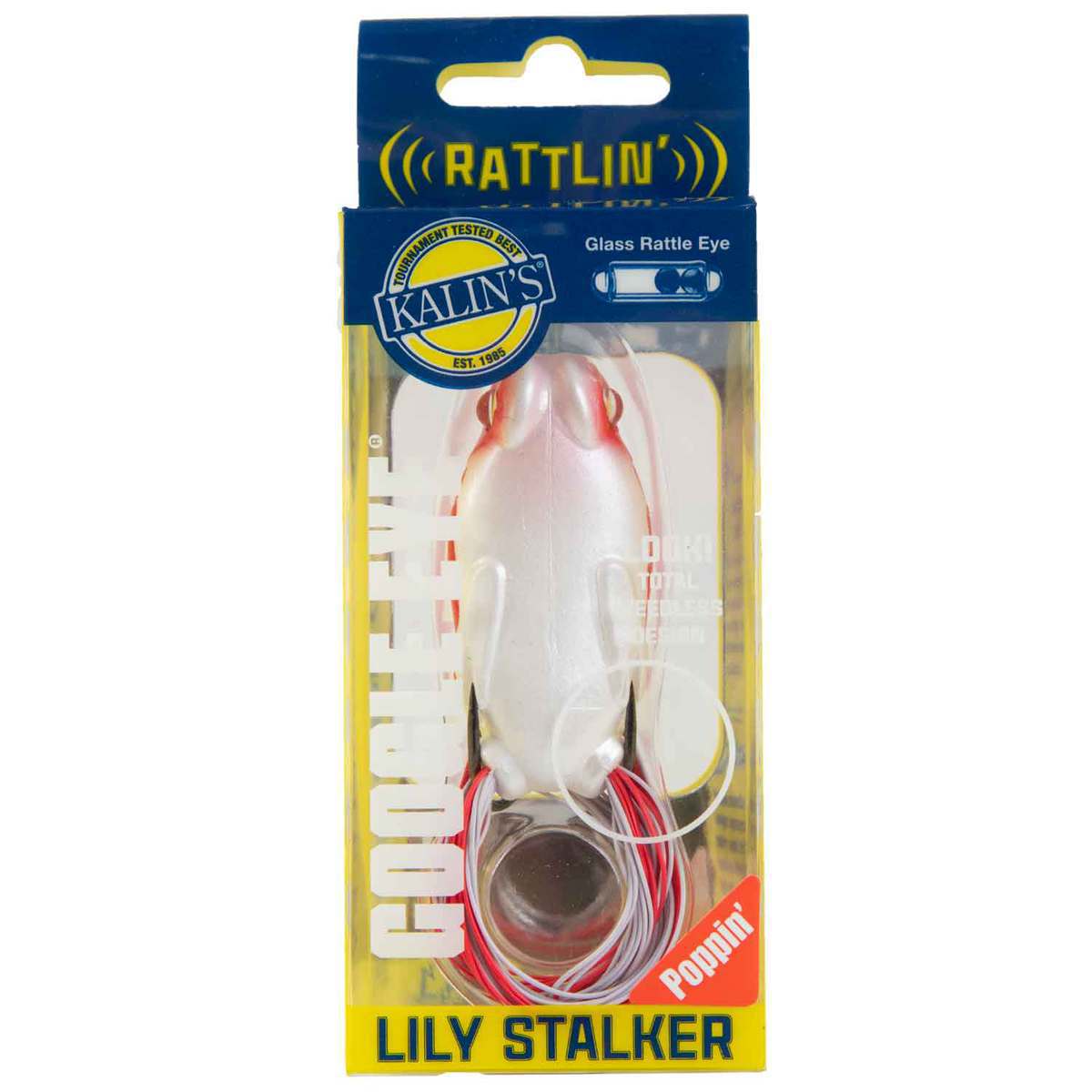 Kalin's Poppin' Rattlin Google Eye Lily Stalker Soft Hollow Body Frog Kalin's Poppin' Rattlin Google Eye Lily Stalker Soft Hollow Body Frog