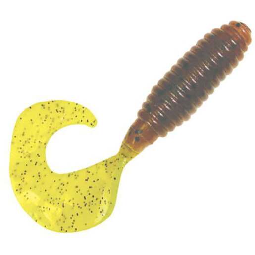 Kalins Triple Threat Grub – Chartreuse Shad