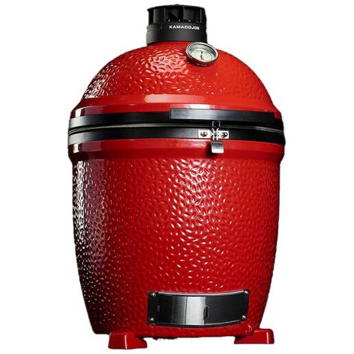 Kamado Joe Classic Joe III Standalone Charcoal Grill - Red