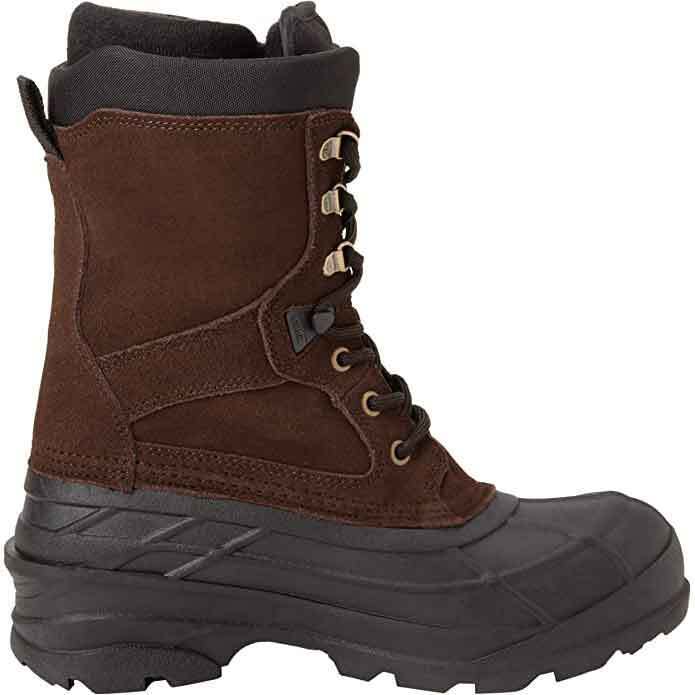 Kamik Men's Nation Plus Waterproof Winter Boots - Dark Brown - Size 9 - Dark Brown 9 Kamik Men's Nation Plus Waterproof Winter Boots - Dark Brown - Size 9 - Dark Brown 9
