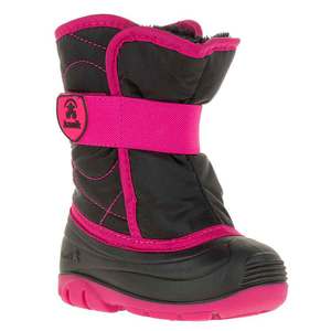 Kamik Toddler Snowbug 3 Waterproof Winter Boots - Black - Size 9
