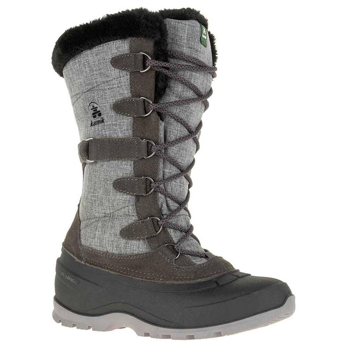 Kamik Women's Snovalley2 Winter Boots - Charcoal - 7 - Charcoal 7 | Sportsman's Warehouse
