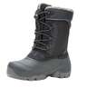 Kamik Youth Luke 3 Waterproof Winter Lace Up Boots - Black - Size 11Y - Black 11