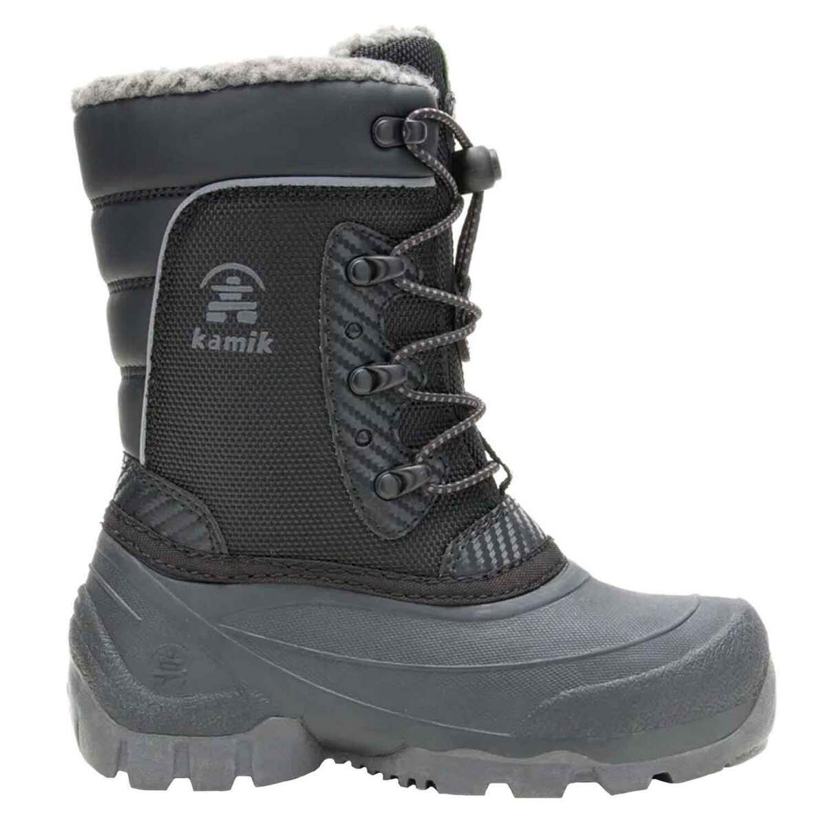 Kamik Youth Luke 3 Waterproof Winter Lace Up Boots Kamik Youth Luke 3 Waterproof Winter Lace Up Boots