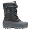 Kamik Youth Luke 3 Waterproof Winter Lace Up Boots - Black - Size 13Y - Black 13