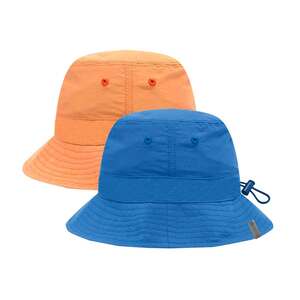 Kanut Sports Youth Swifty Reversible Bucket Sun Hat - Submerge/Orange Juice - L/XL