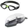 Kayenne Goggles - Black/Green with Clear Lens - Black/Green