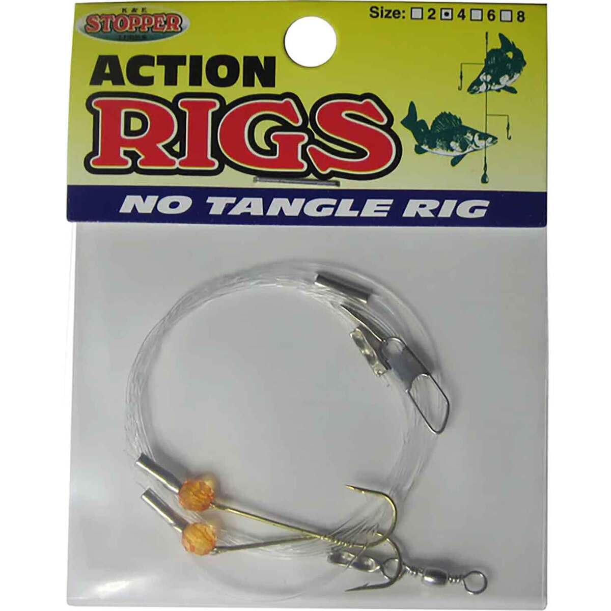 K & E Stopper Lures Perch/Crappie No-Tangle Rig K & E Stopper Lures Perch/Crappie No-Tangle Rig