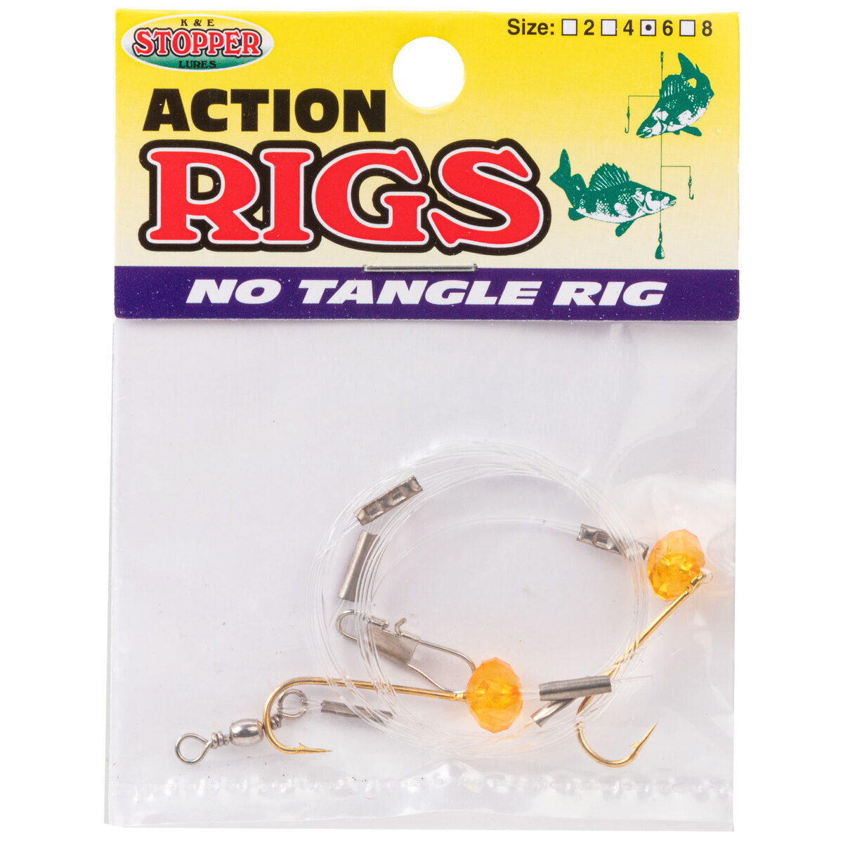K & E Stopper Lures No Tangle Lure Rig K & E Stopper Lures No Tangle Lure Rig
