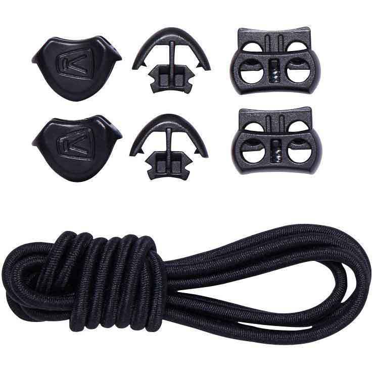 KEEN 3MM Bungee Lace Replacement Kit - Black - Black One Size Fits Most KEEN 3MM Bungee Lace Replacement Kit - Black - Black One Size Fits Most