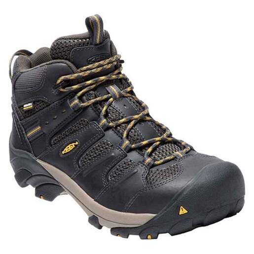 KEEN Men's Lansing Steel Toe Work Boots - Raven 14