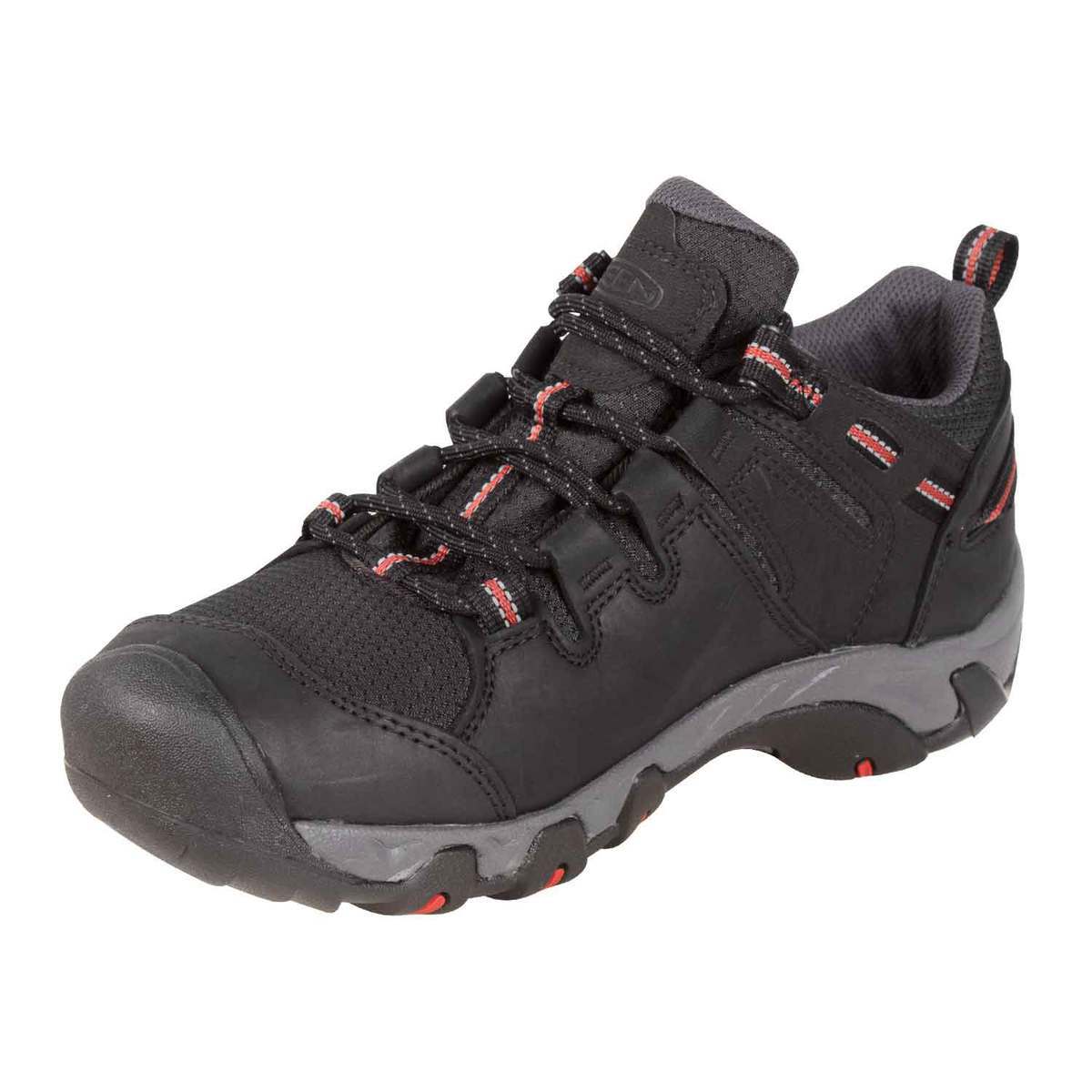 KEEN Men's Steens Waterproof Low Hiking Shoes - Black - Size 9 - Black 9 KEEN Men's Steens Waterproof Low Hiking Shoes - Black - Size 9 - Black 9