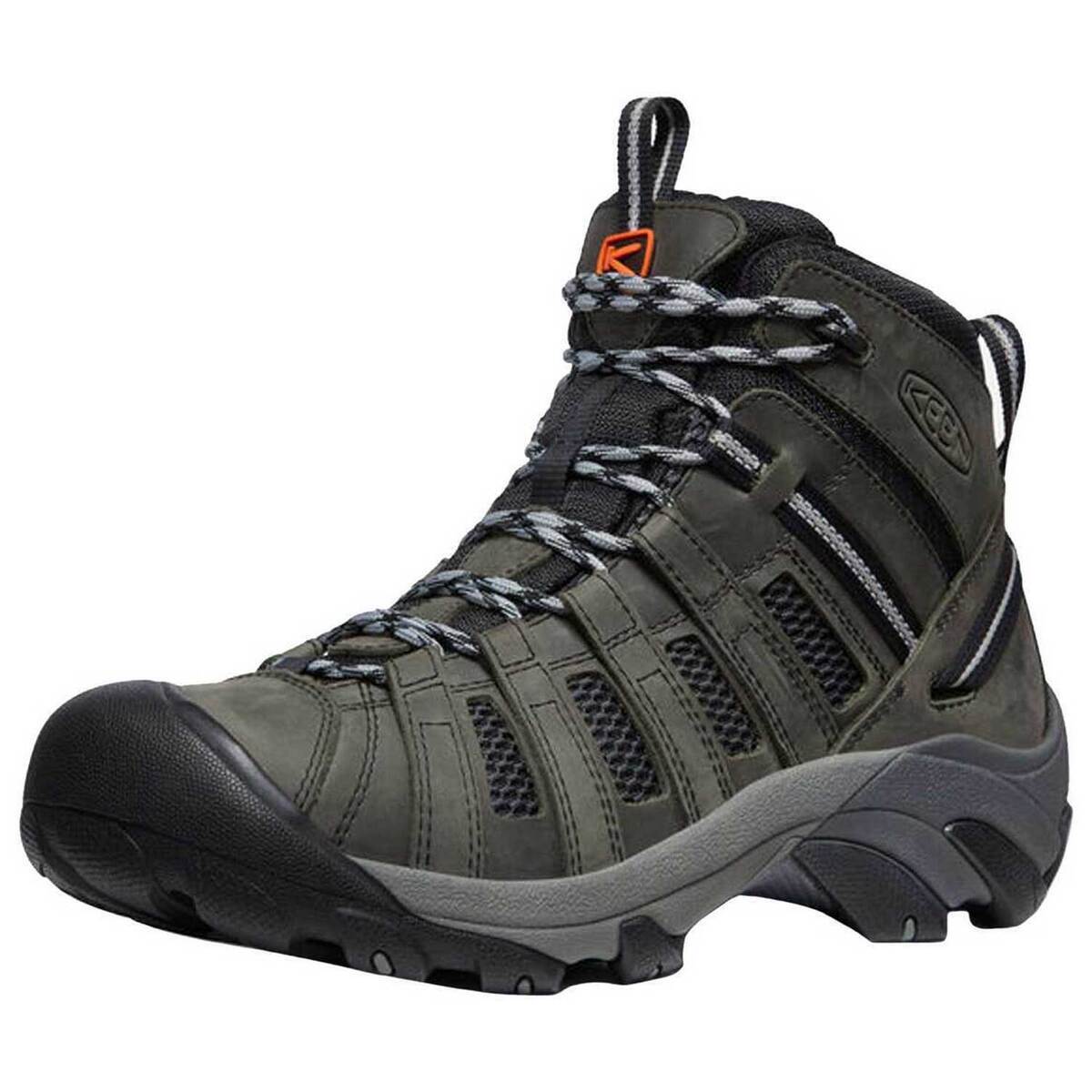 KEEN Men's Voyager Mid Top Hiking Boots - Steel Grey - Size 11 - Steel ...