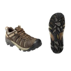 KEEN Men's Voyageur Low Hiking Shoes - Black Olive - Size 10