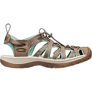 KEEN Women's Whisper Sandals - Shitake/Malachite - Size 6.5