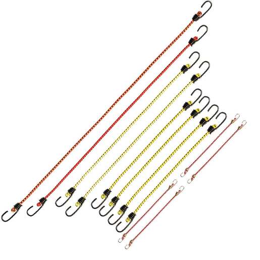 Keeper 12-Piece Multi Pack Bungee Cords - 12