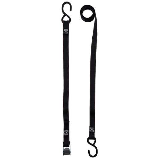 Keeper 1in Cam Buckle Tie Down - Black 2