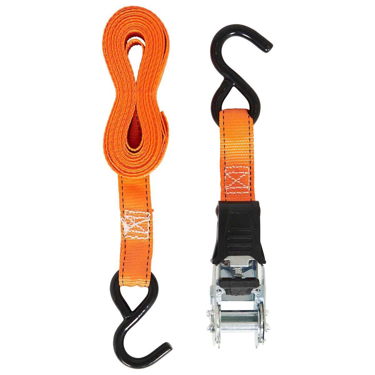 Keeper 1in High Tension Ratchet Tie-Down - 15ft, 4 Pack | Sportsman's ...