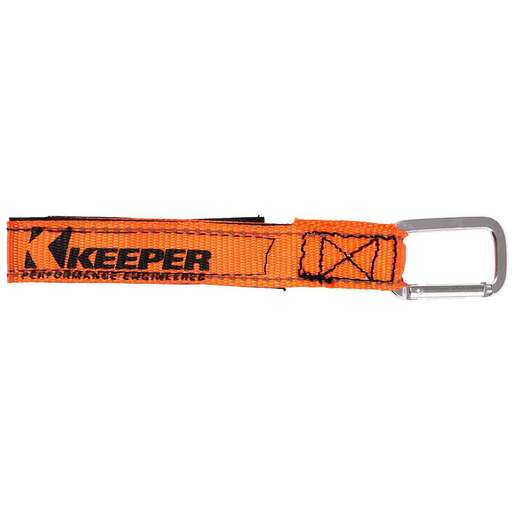 Keeper 1in Wrap-it-Up Carabiner Strap - Orange 1