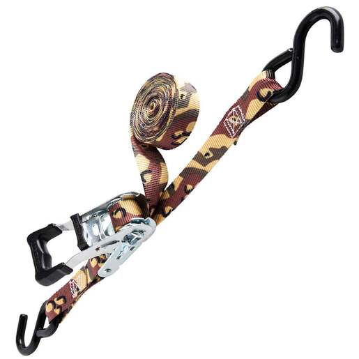 Keeper Camo Ratchet Tie-Down with Open Handle - Camo 2 - Keeper
