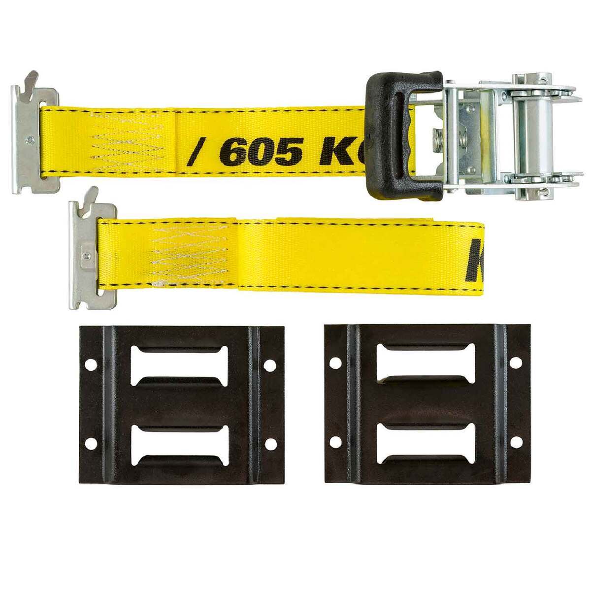 Keeper Logistic Ratchet Tie-Down with 2 E-Track Fittings - 15ft ...