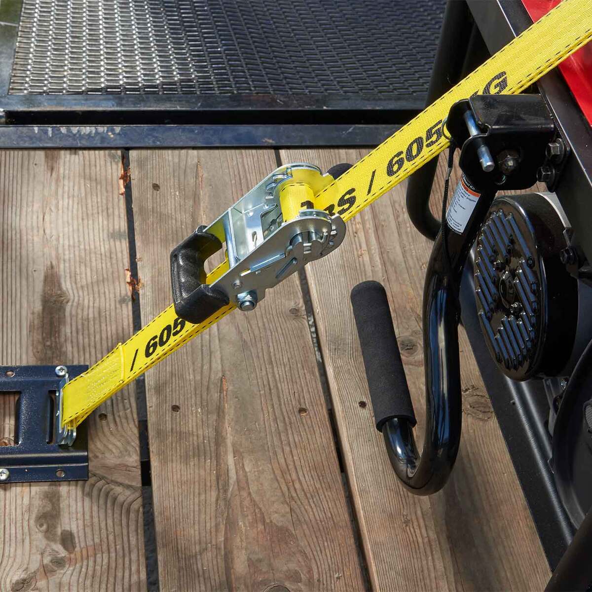 Keeper Logistic Ratchet Tie-Down with 2 E-Track Fittings - 15ft ...