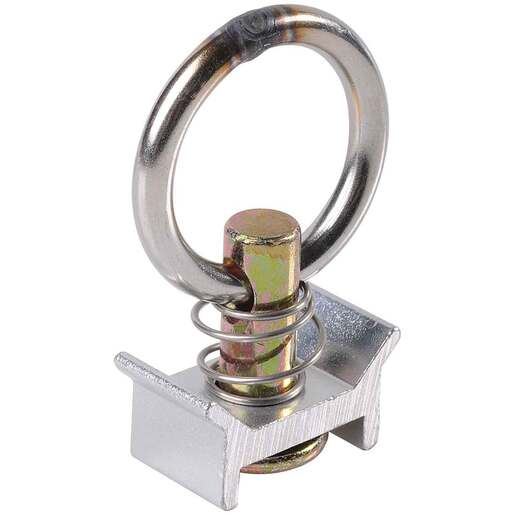 Keeper O-Track Single Stud Fitting - Brown 1