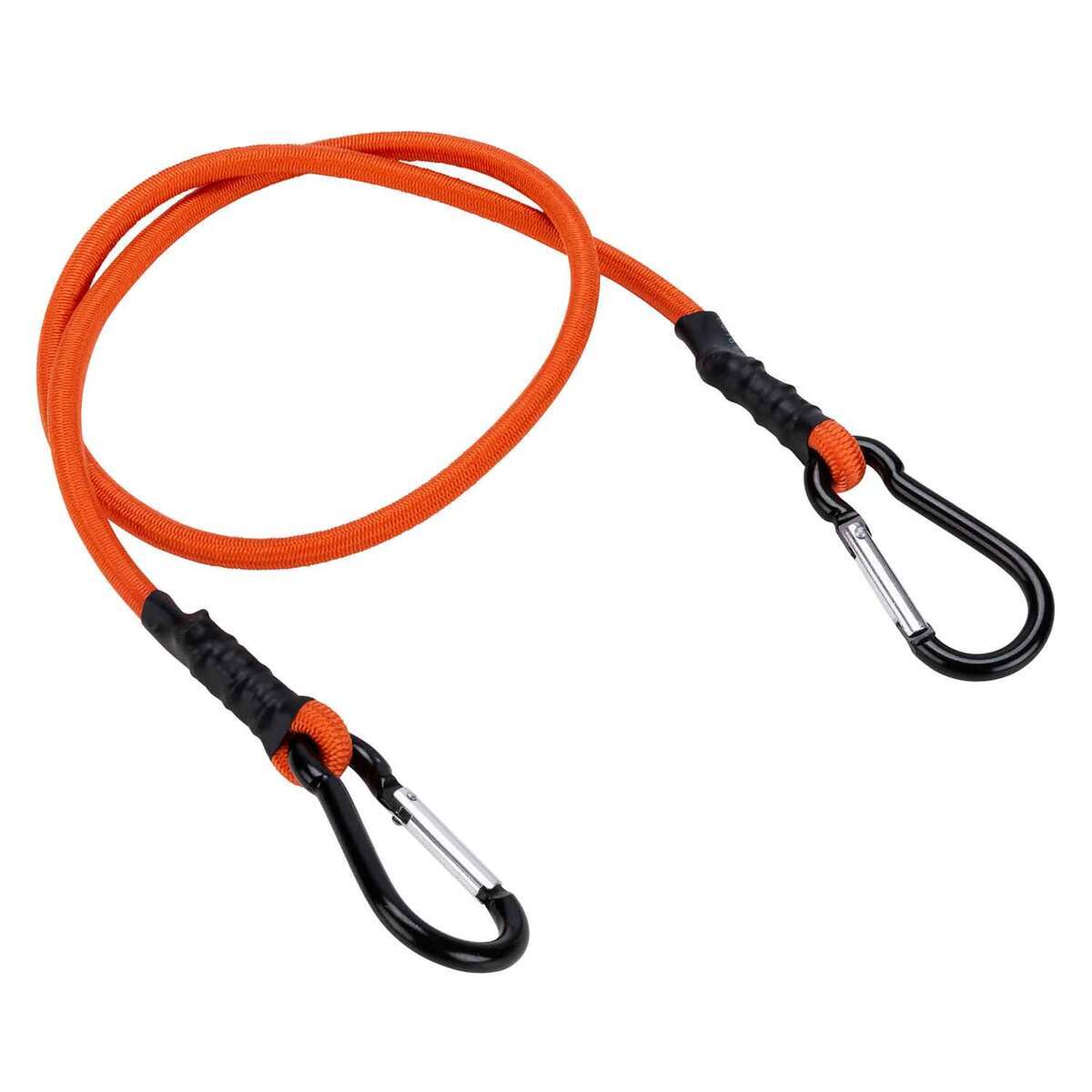 Keeper 18" Marine Twin Anchor Bungee Cord - UV Resistant With Stainless Steel Hooks For Boating