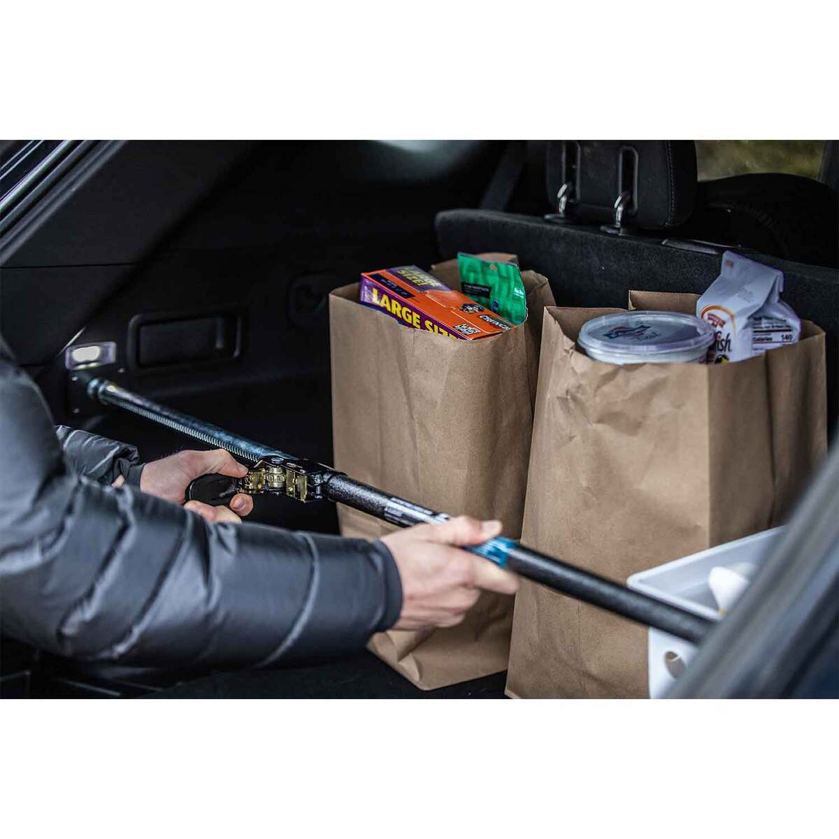 Keeper Ratcheting Cargo Bar - Black Keeper Ratcheting Cargo Bar - Black