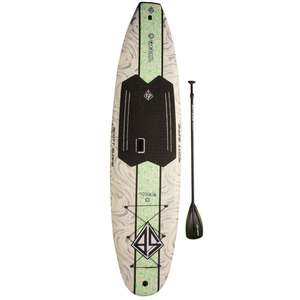 Keeper Sports Stand-Up Paddleboard - 10.6ft Tan/Green