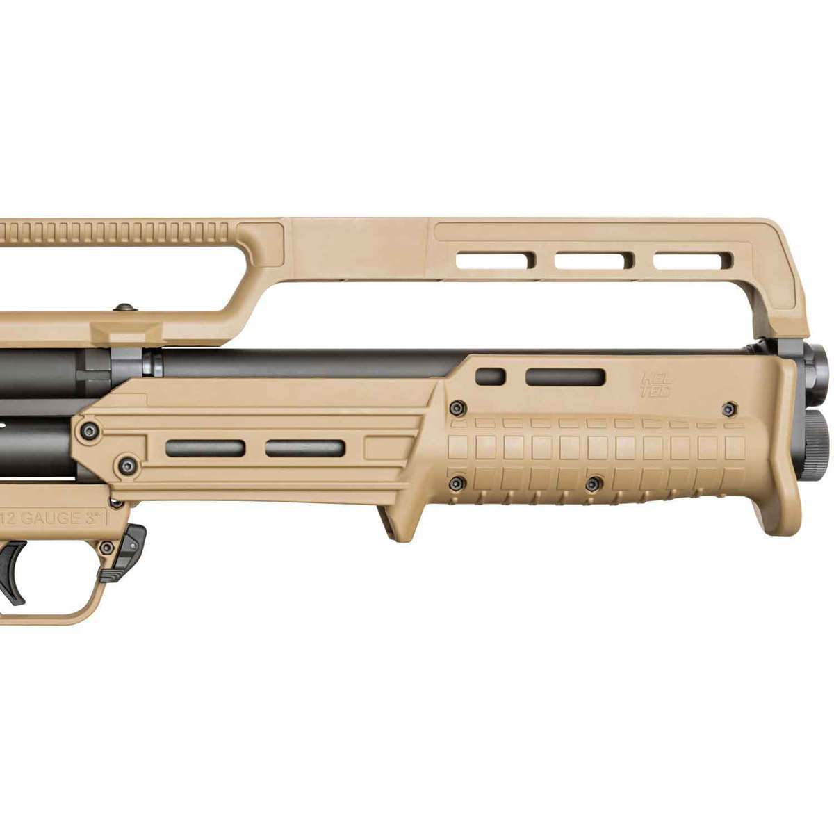 Kel-Tec KS7 Tan/Black 12 Gauge 3in Pump Action Shotgun - 18.5in - Tan/Black Kel-Tec KS7 Tan/Black 12 Gauge 3in Pump Action Shotgun - 18.5in - Tan/Black