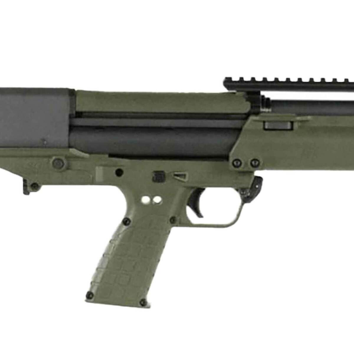 Kel-Tec KSG-NR Black/Green 12 Gauge 3in Pump Shotgun - 18.5in - Green Kel-Tec KSG-NR Black/Green 12 Gauge 3in Pump Shotgun - 18.5in - Green