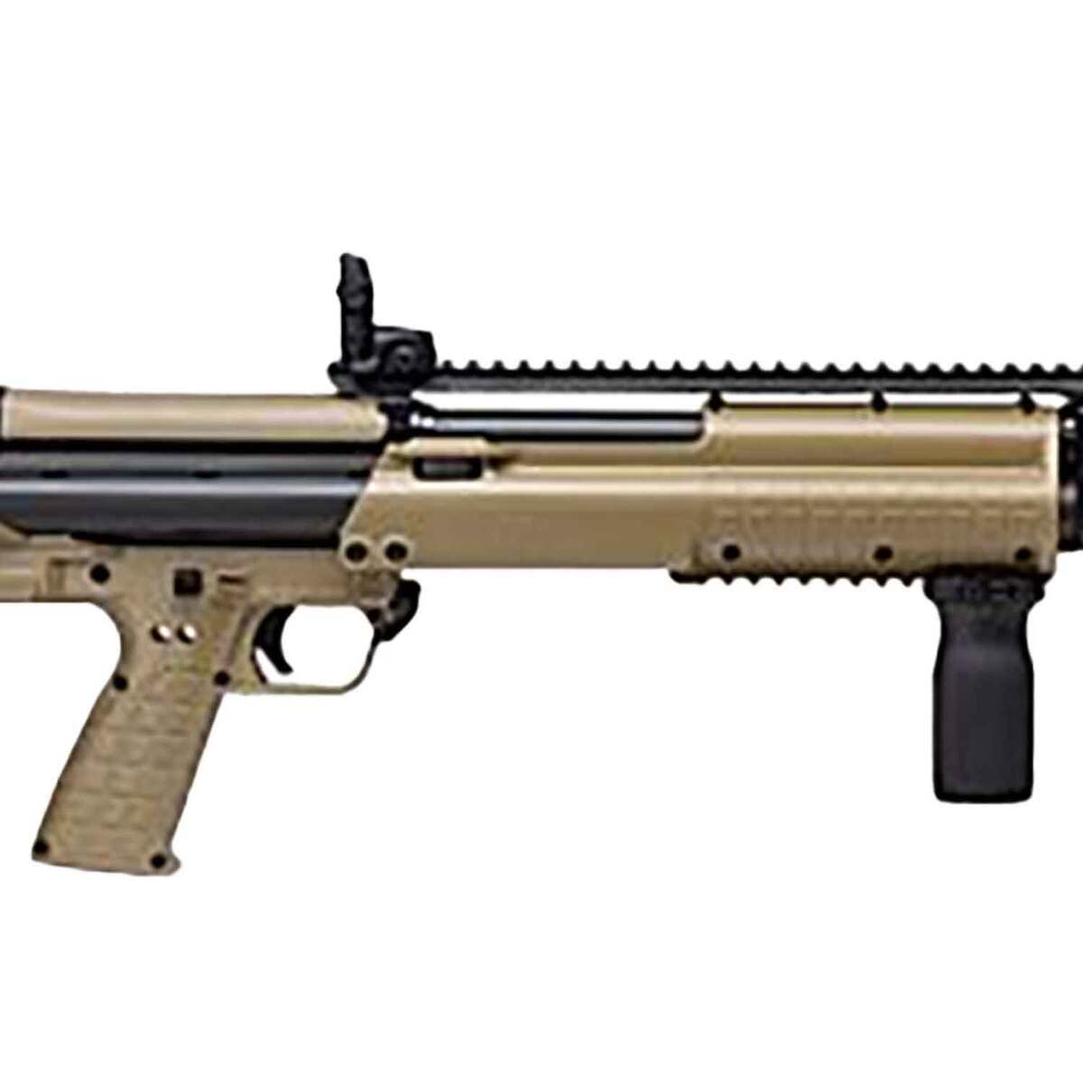 Kel-Tec KSG25 Parkerized Tan 12 Gauge 3in Pump Shotgun - 30.5in - Tan Kel-Tec KSG25 Parkerized Tan 12 Gauge 3in Pump Shotgun - 30.5in - Tan