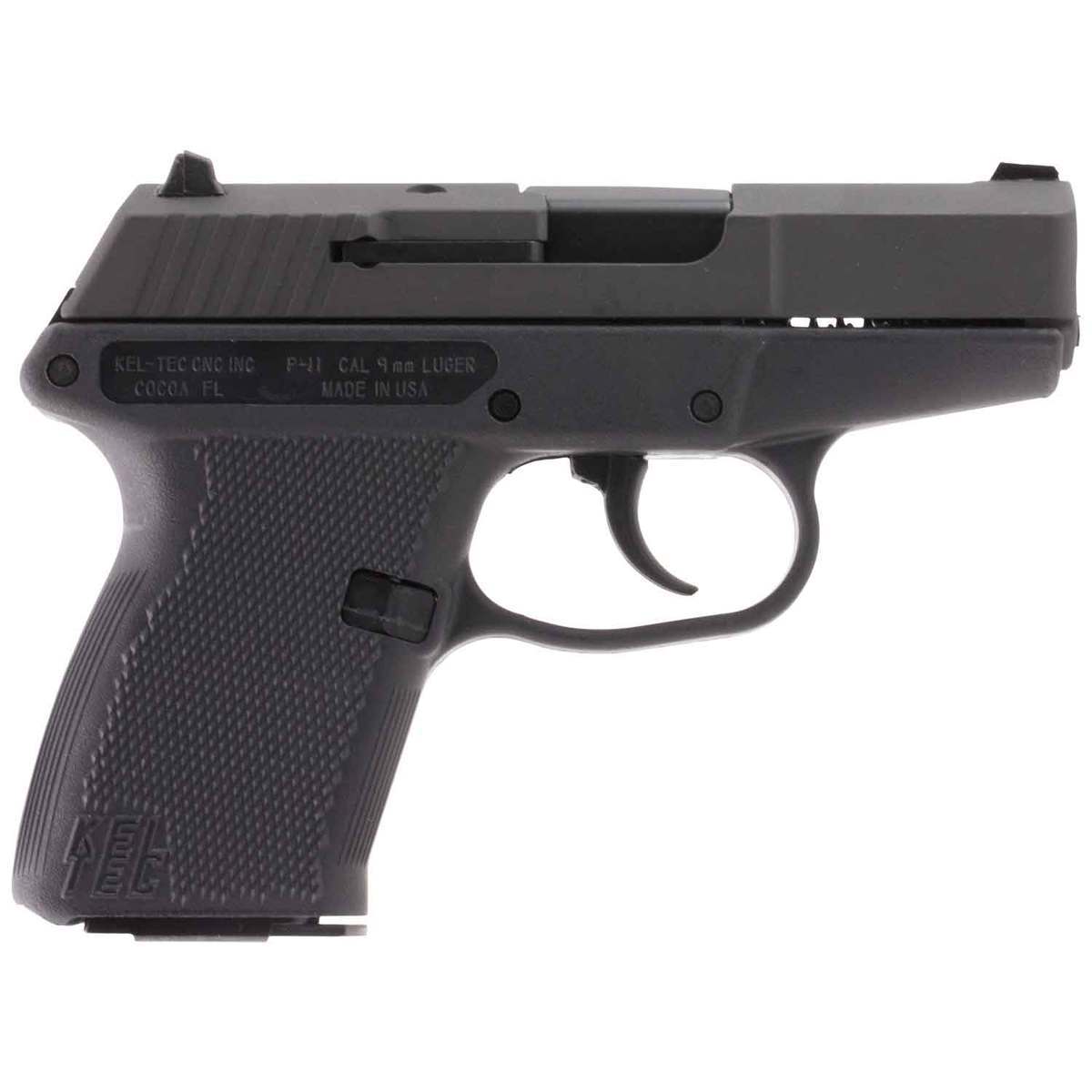 Kel-Tec P-11 9mm Luger 3.1in Black Parkerized Pistol - 10+1 Rounds - Black Kel-Tec P-11 9mm Luger 3.1in Black Parkerized Pistol - 10+1 Rounds - Black