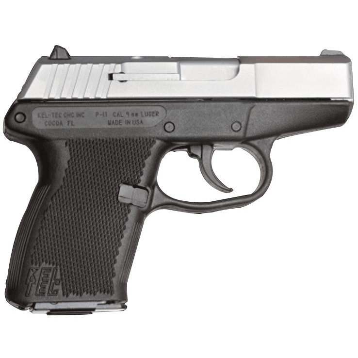 Kel-Tec P-11 9mm Luger 3.1in Black Parkerized Pistol - 10+1 Rounds - Black Kel-Tec P-11 9mm Luger 3.1in Black Parkerized Pistol - 10+1 Rounds - Black