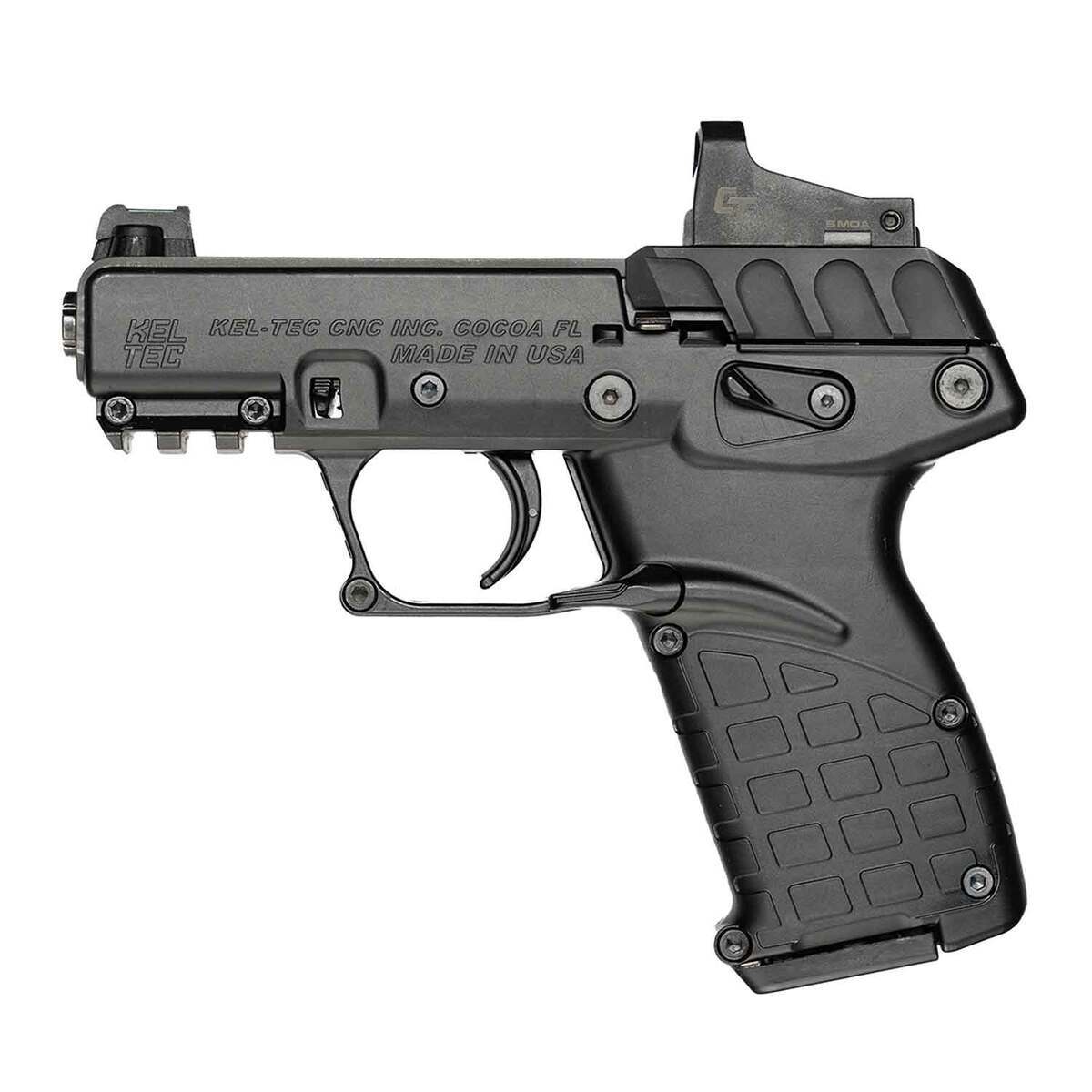 Kel-Tec P17 Combo Kit 22 Long Rifle 3.8in Black Pistol - 16+1 Rounds - Black Kel-Tec P17 Combo Kit 22 Long Rifle 3.8in Black Pistol - 16+1 Rounds - Black