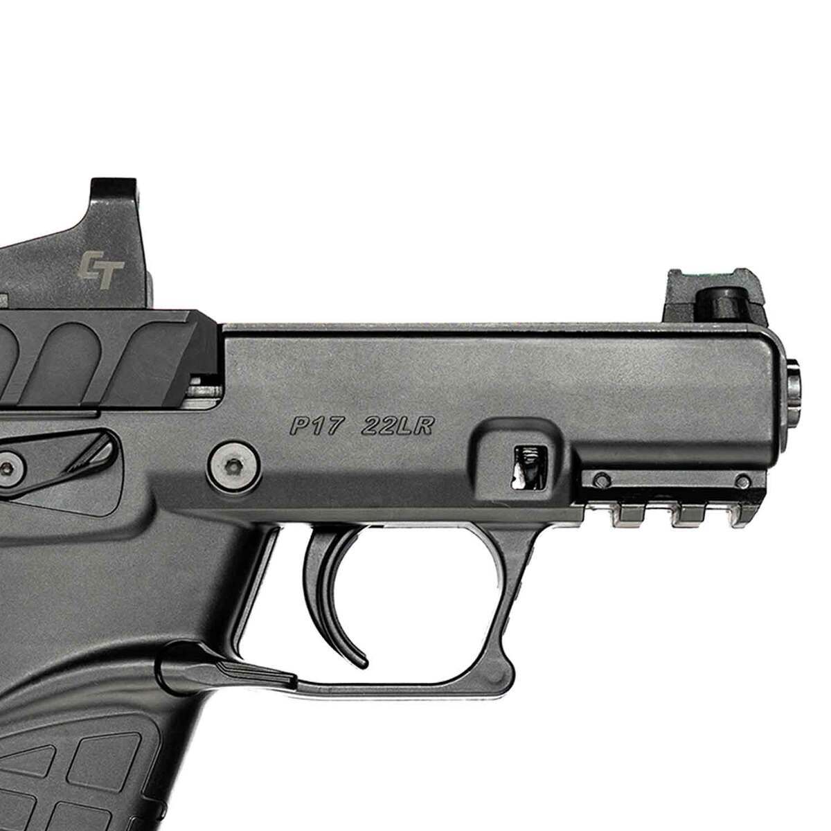 Kel-Tec P17 Combo Kit 22 Long Rifle 3.8in Black Pistol - 16+1 Rounds - Black Kel-Tec P17 Combo Kit 22 Long Rifle 3.8in Black Pistol - 16+1 Rounds - Black