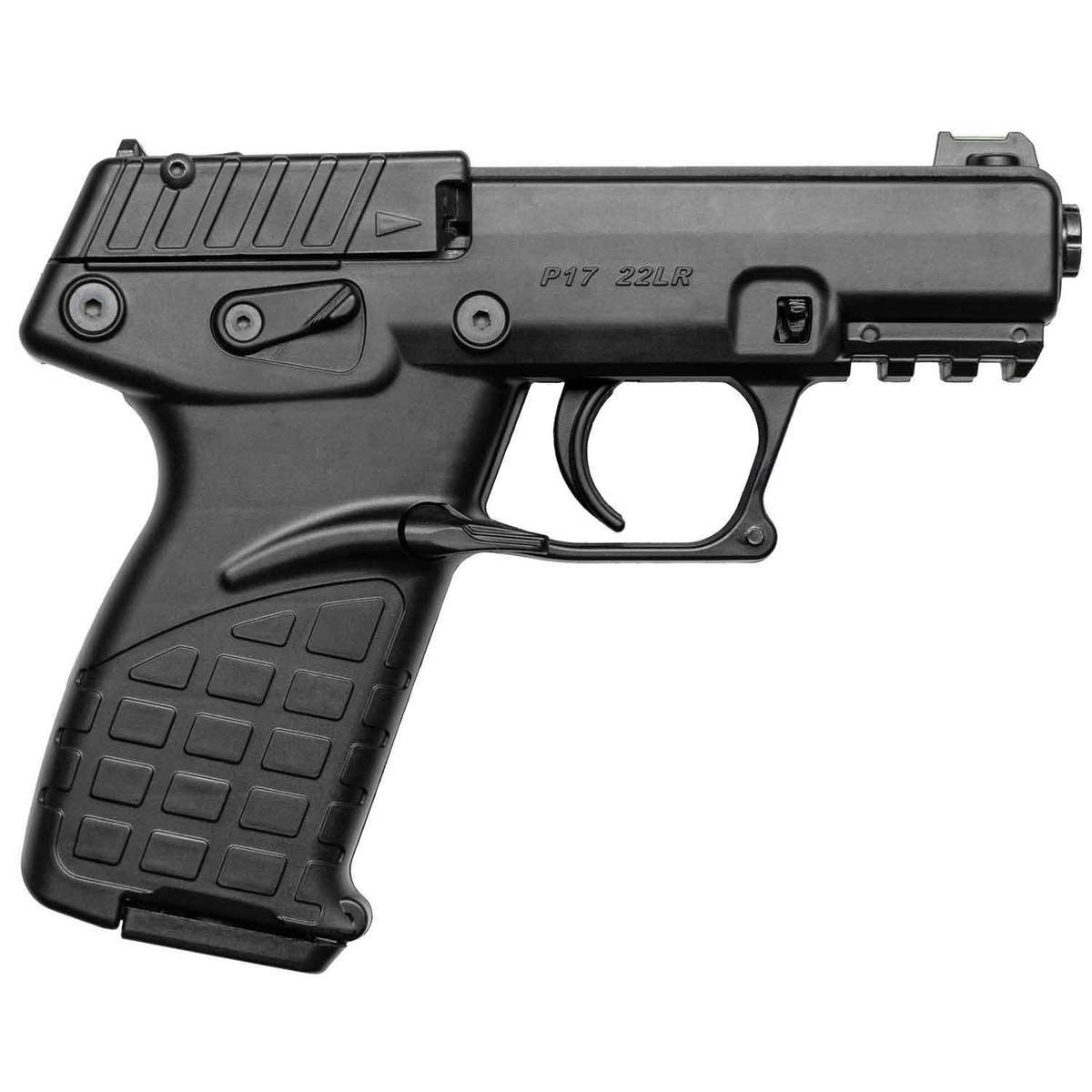 Kel-Tec P17 Threaded Barrel 22 Long Rifle 3.93in Black Pistol - 16+1 Rounds - Black Kel-Tec P17 Threaded Barrel 22 Long Rifle 3.93in Black Pistol - 16+1 Rounds - Black
